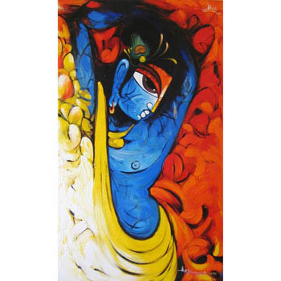 Sachindranath Jha Painting online at IndianArtPlace.com