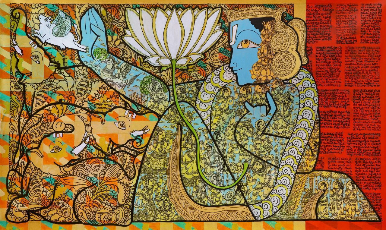 Ramesh Gorjala Painting